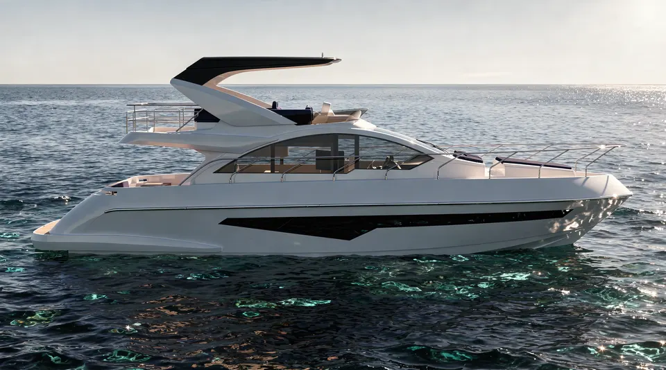 Intermarine 56 — fotografia de acervo do estaleiro